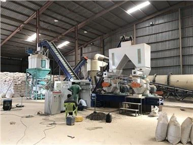 Аутоматска комерцијална линија за производњу дрвених пелета